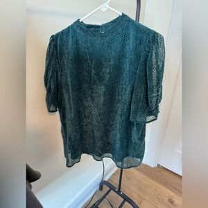 WOMENS MAURICES BLOUSE TOP SIZE LARGE